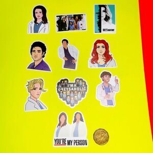 3/$20 brand new 10pcs waterproof stickers